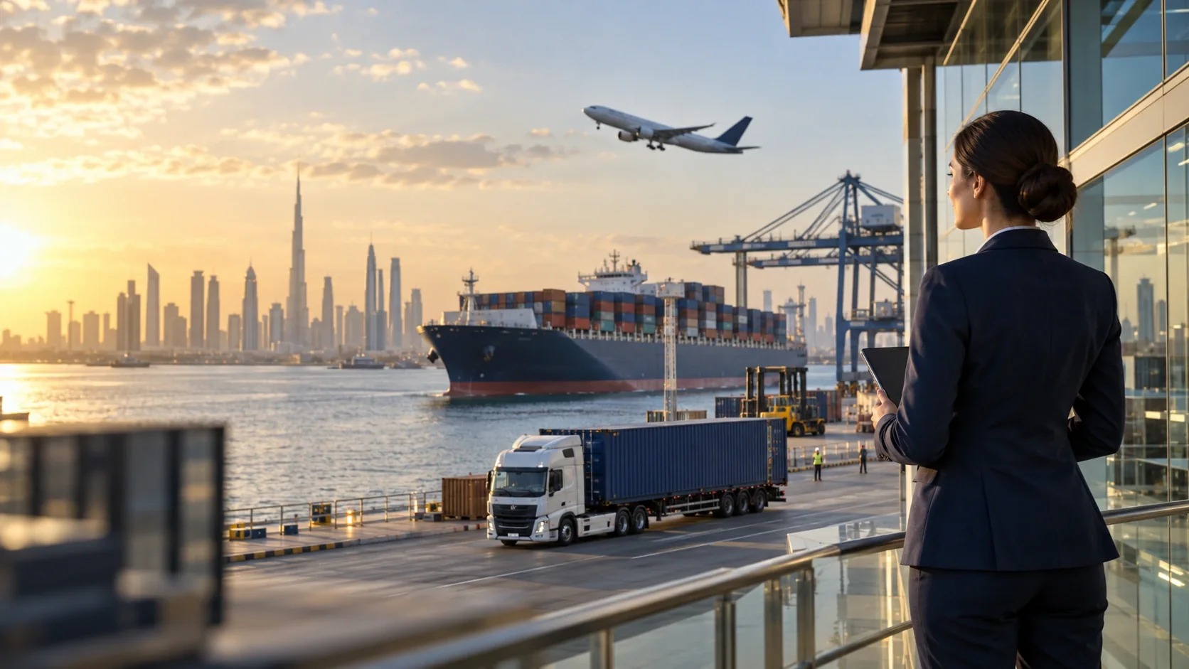 VMG International Cargo connecting air, sea and road logistics from Dubai