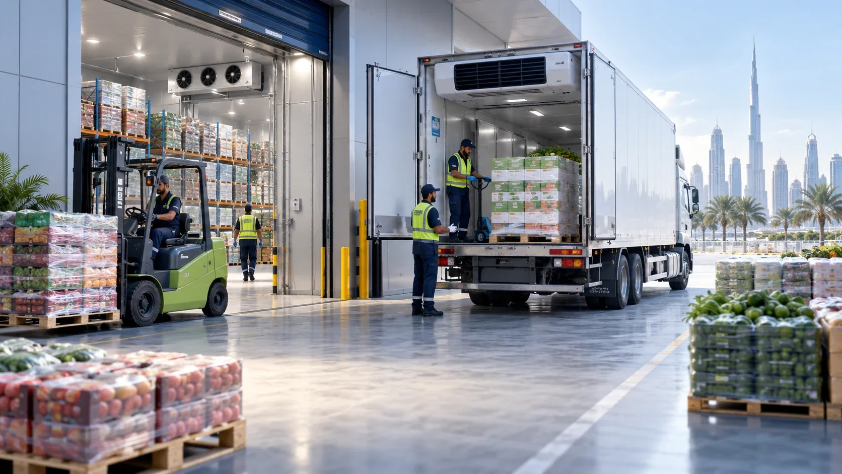 Food & FMCG logistics solutions in the UAE