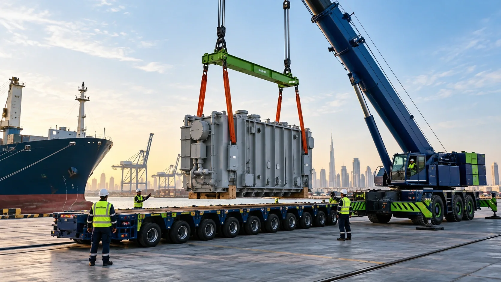 Project cargo and industrial logistics